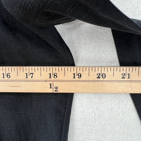 A PIECE APART Meru Jumpsuit Womens 0 Black Balloon Sleeve Belted Crop One Piece - Picture 16 of 16